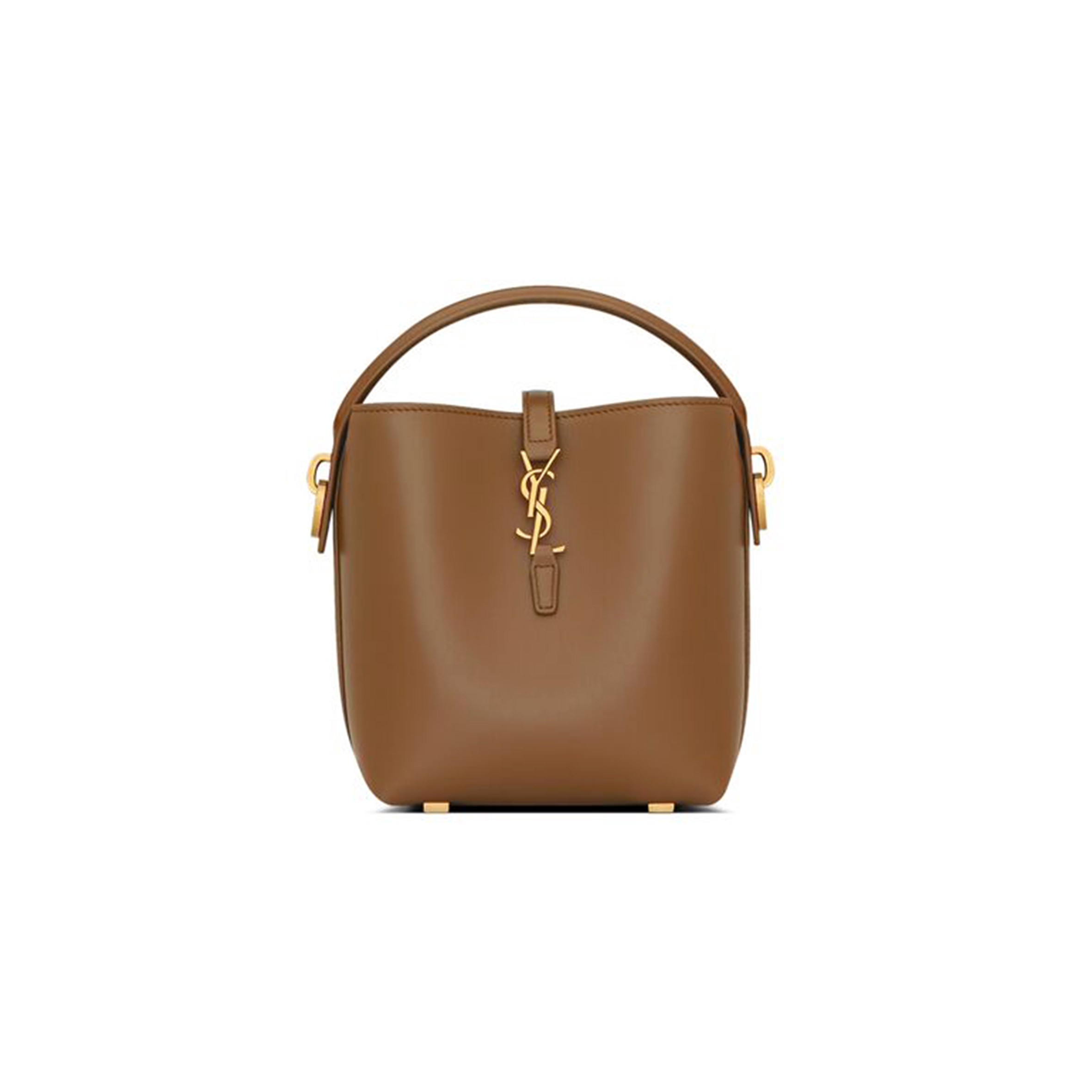 YSL LE 37 MINI IN SHINY LEATHER 7658702R20W2536 (15*13*6cm)